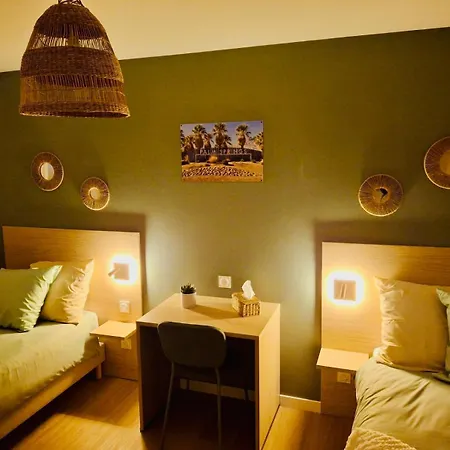 Apartment Cosy Ambiance Palm Spring Dans Avec Piscine 4 Pers 2 Neuf-Mesnil